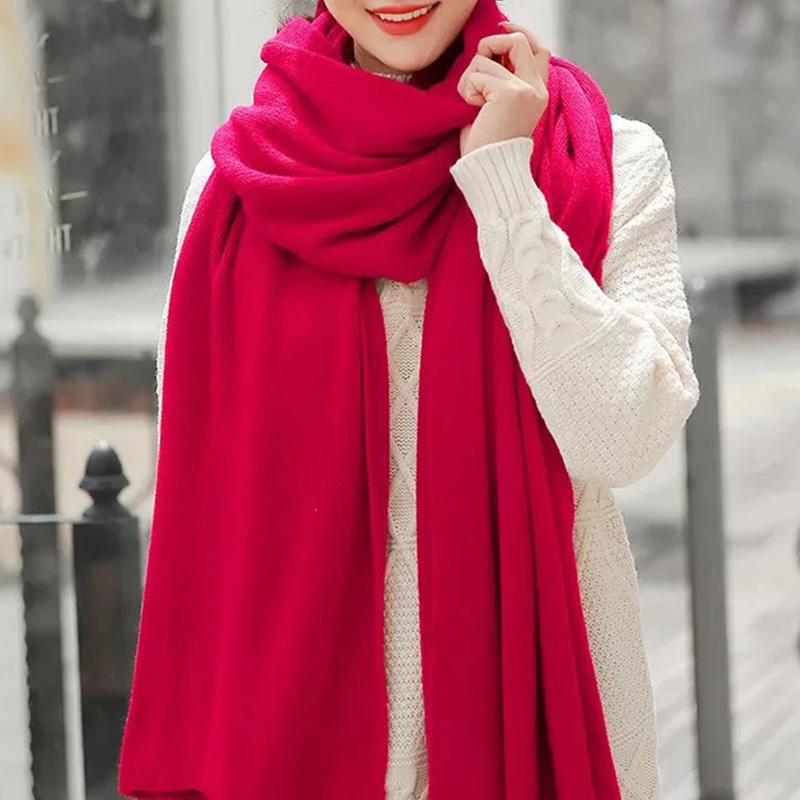 Solid Color Imitation Cashmere - огляд і ціна Muffler Men Wool