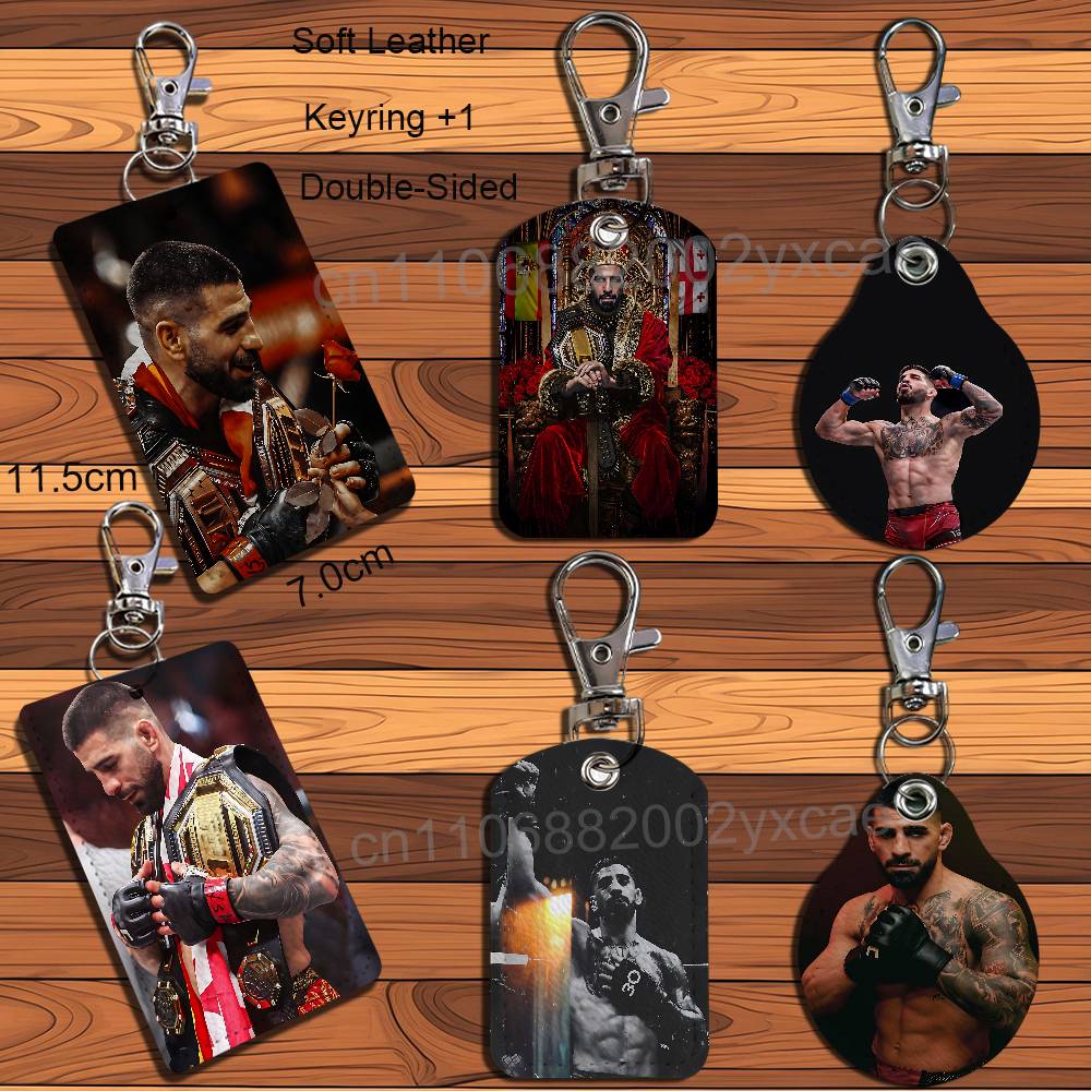 Looking forward Ilia Topuria L - огляд і ціна Lanyard Badge Holder