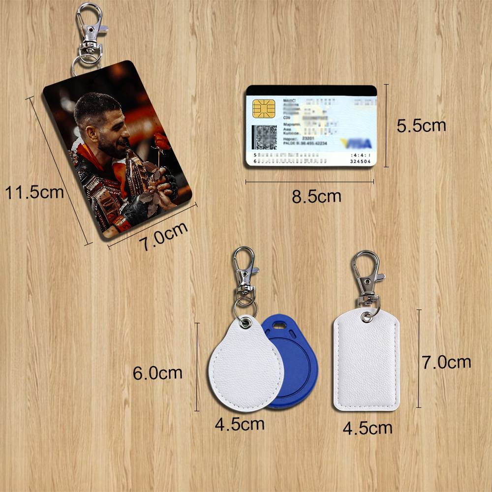 Looking forward Ilia Topuria L - огляд і ціна Lanyard Badge Holder