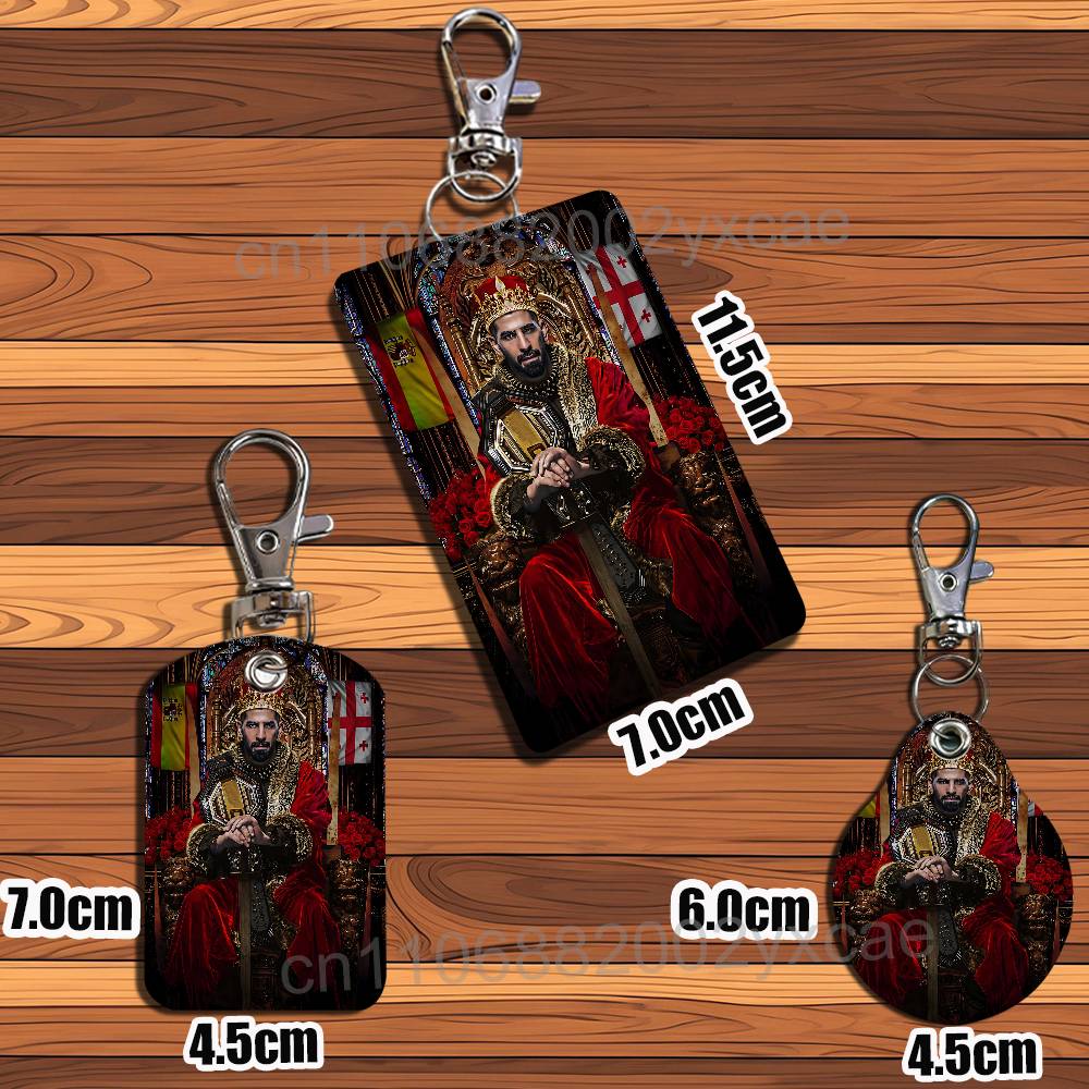 Looking forward Ilia Topuria L - огляд і ціна Lanyard Badge Holder
