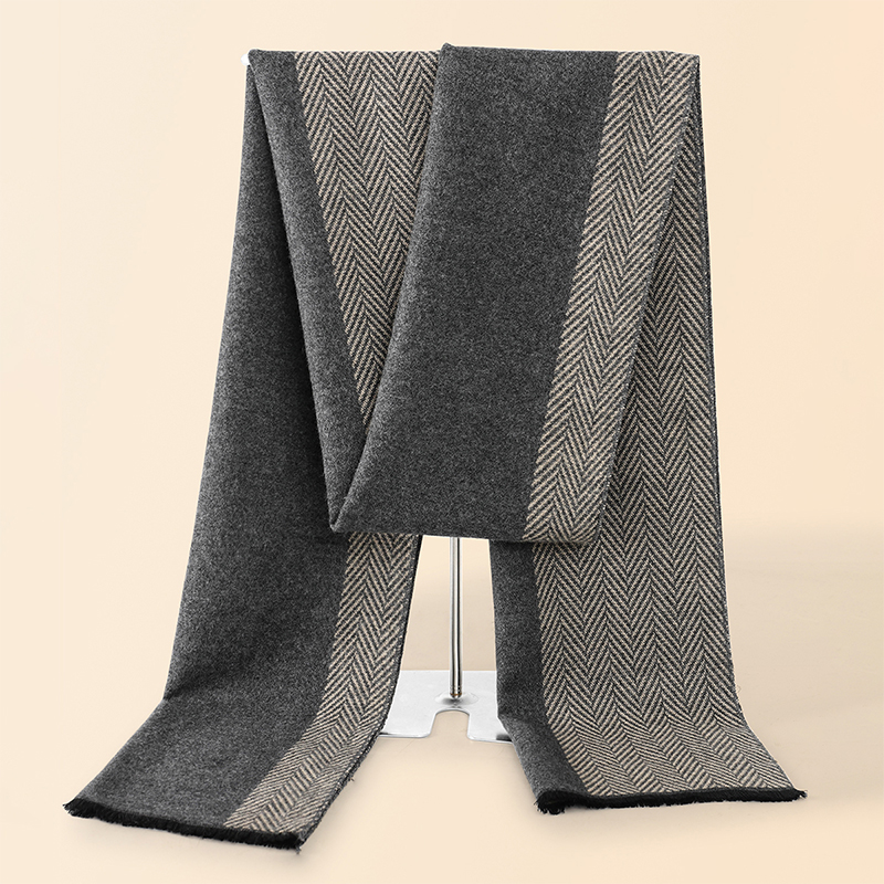 Luxury Winter Men Scarf Shawl  - огляд і ціна Muffler Men Wool