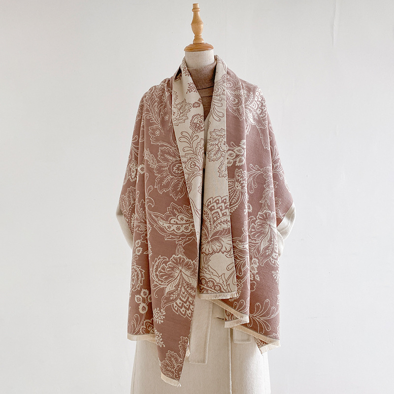 Women Scarf Paisley Floral Dou - огляд і ціна Pashmina Wrap Large